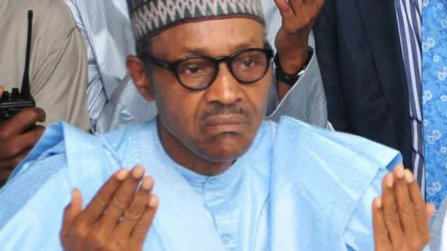 Buhari Praying