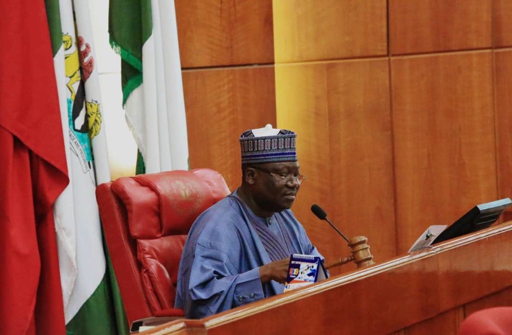 The Senate President, Hon. Ahmed Ibrahim Lawan