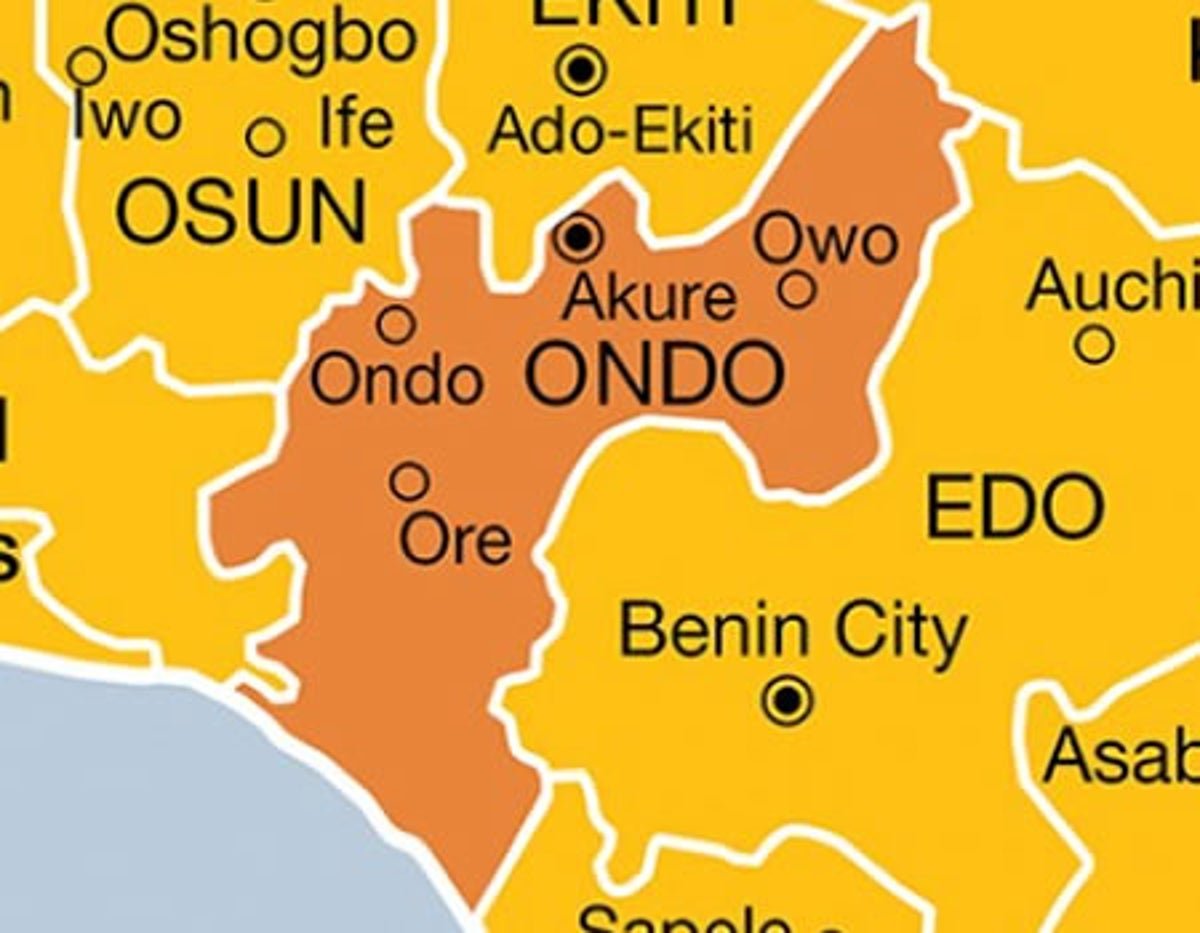 Ondo State Map