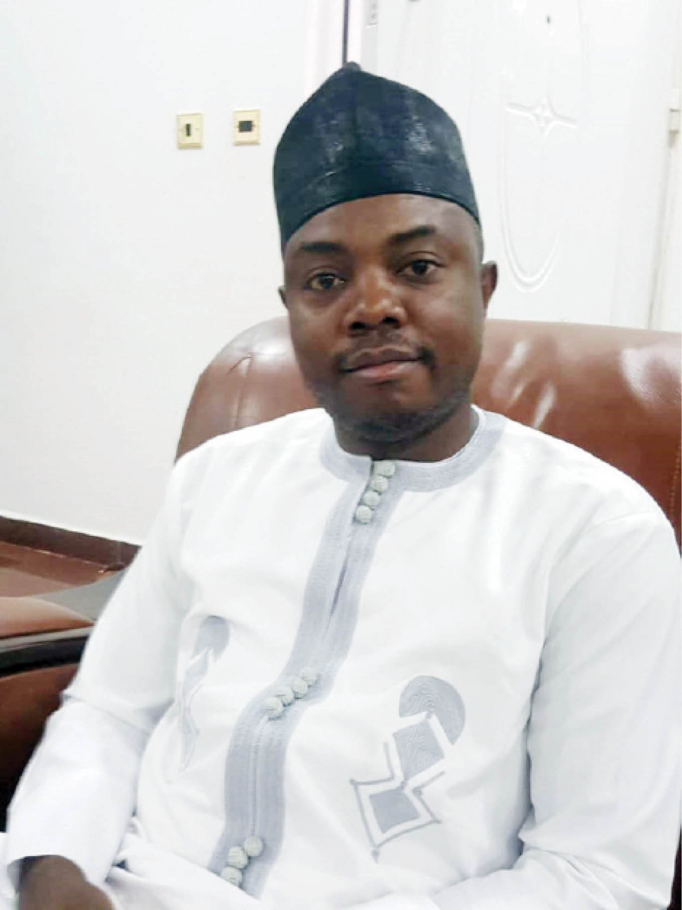 Dr Ibrahim Abdul as the Chairman, Nigeria Weightlifting Federation, NWF Caretaker Committee