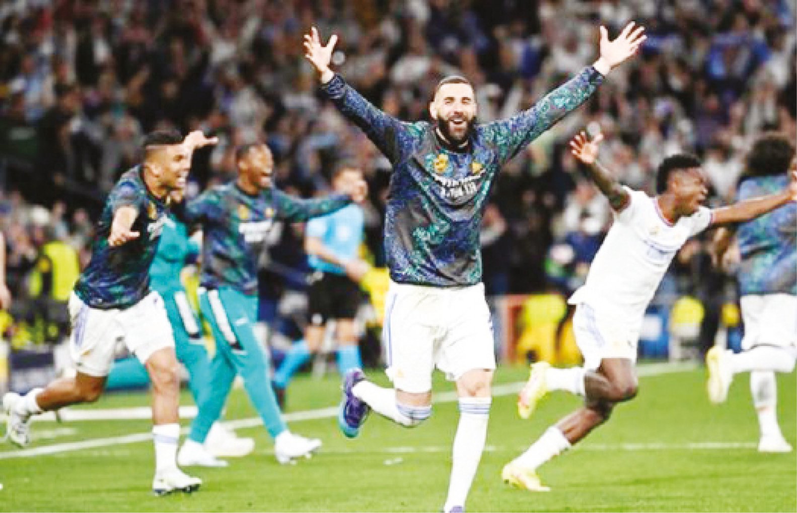 Real to face Liverpool as comeback stuns Man City