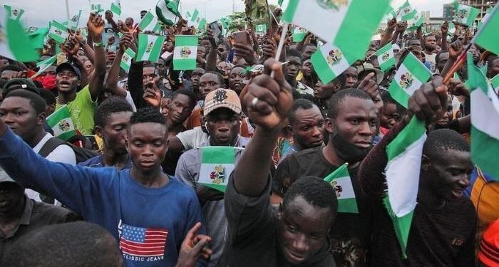 Nigerians, crowd, campaign, politics, people
