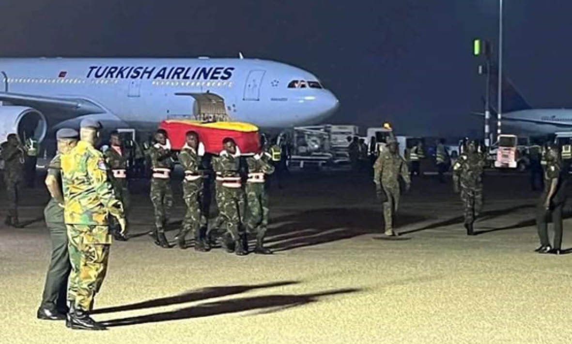 Christian Atsu’s body arrived Ghana on Sunday