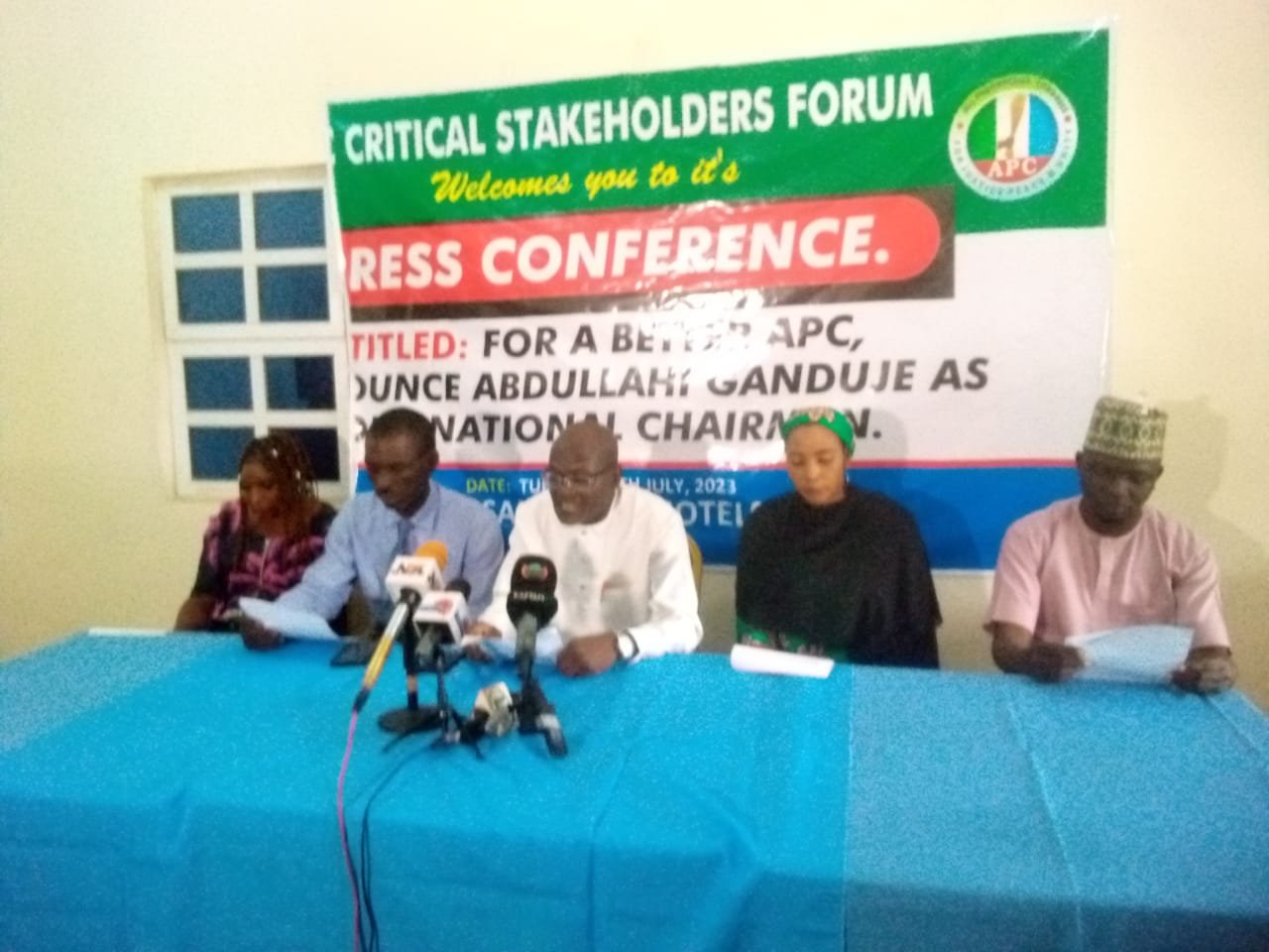 APC Nat'l Chair- Support Ganduje, group urges Tinubu