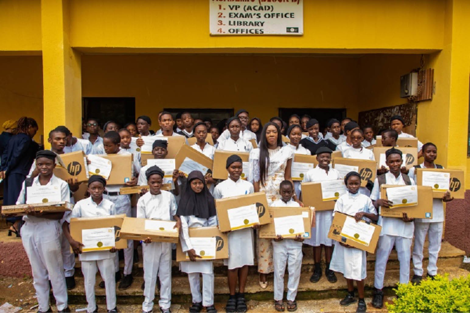 OSSAP-TVEE donates laptops, course licenses worth N80m to students