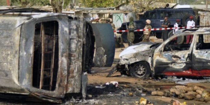Many feared dead as bomb blast hits bus stop in Borno