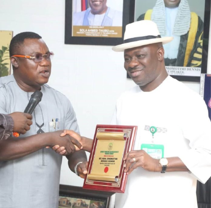 Delta Speaker Vows To Always Support SWAN, Collects Membership Card
