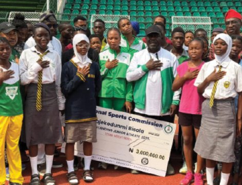 NSC DG with the students