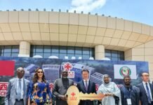 Remarks at the Official Handover Ceremony of the China-aid ECOWAS Headquarter Building