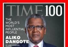 Dangote Named in TIME 100 Most Influential People for 2026