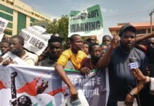 Northern protesters warn against judicial interference, democratic erosion