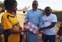 EFS inaugurates Taraba office, donates sanitary pads adolescent girls
