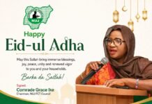 Sallah: NUJ FCT Chairman Grace Ike Urges Journalists to Uphold Ethical Reporting, Unity, and Press Freedom