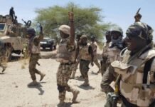 Troops rescue 47 from ISWAP den in Borno