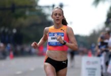 Jenny Simpson discharged from hospital after cardiac arrest during Raleigh event