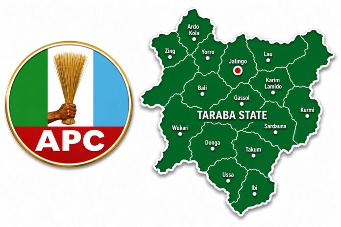 APC and Taraba State Map