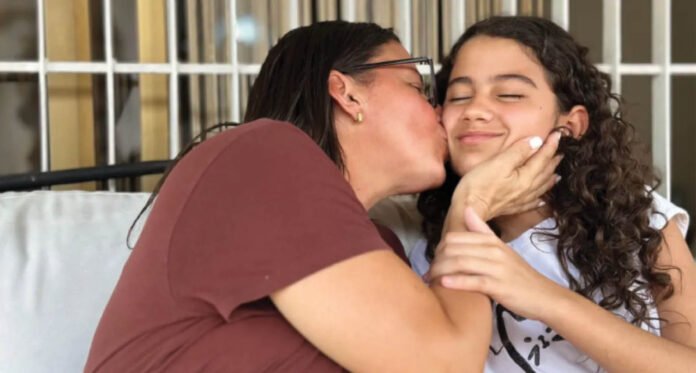 Karina (left) says it will take a while to recover - but her family will move on